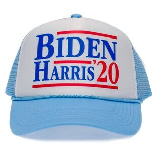 Joe Biden Kamala Harris 2020 Printed Truckers Hat Adult Unisex Cap Blue/White